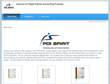 Tablet Screenshot of pdispirit.biz